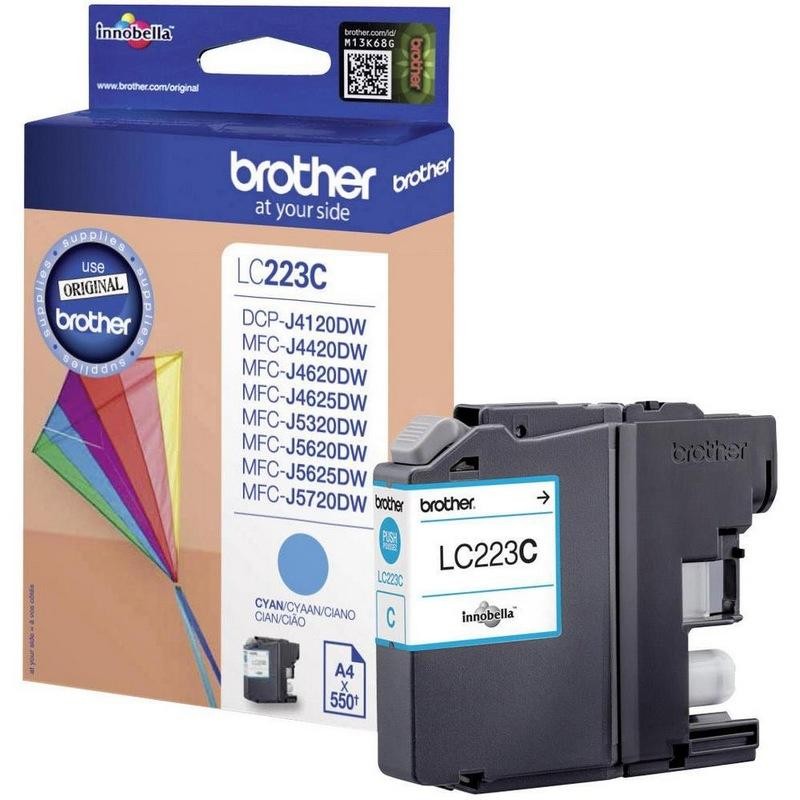Brother LC-223C originalt blæk til Brother