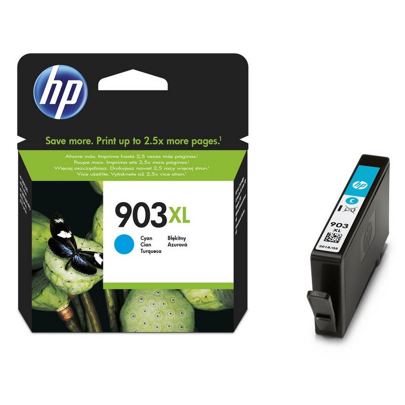 HP 903XL c 9.5 ml original kvalitetsblæk til HP
