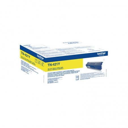 Brother TN-421 Y original toner til Brother