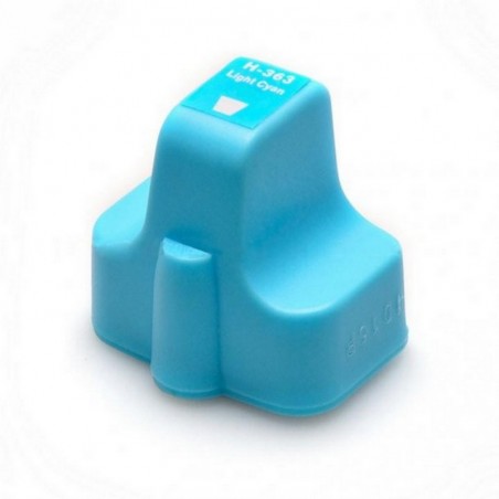HP 363 XL CL Kompatibel 18 ml cyan light/lyseblå blæk til HP