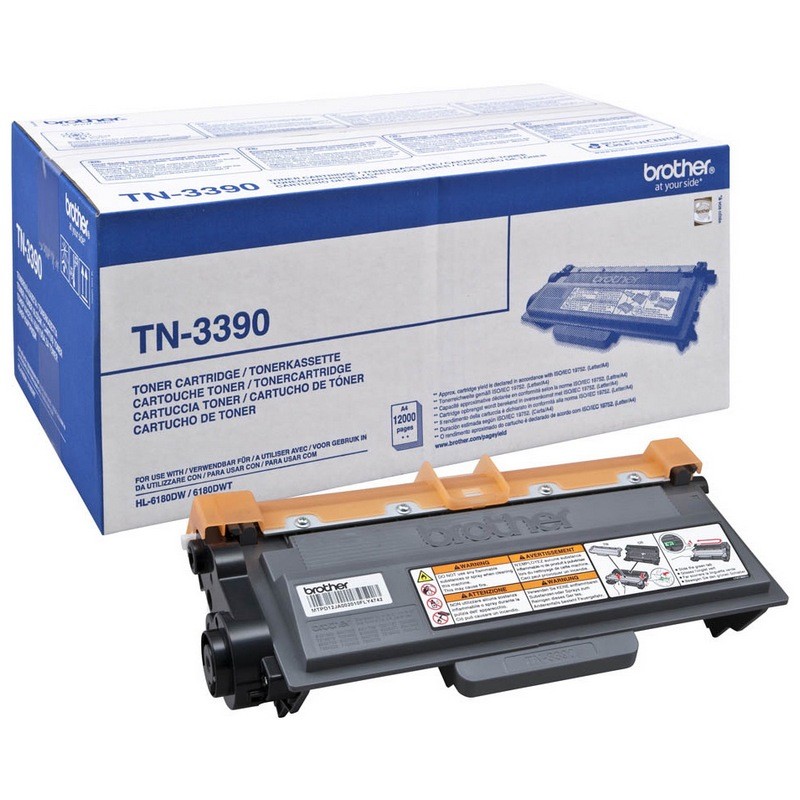 Brother TN-3390 12.000 sider original toner