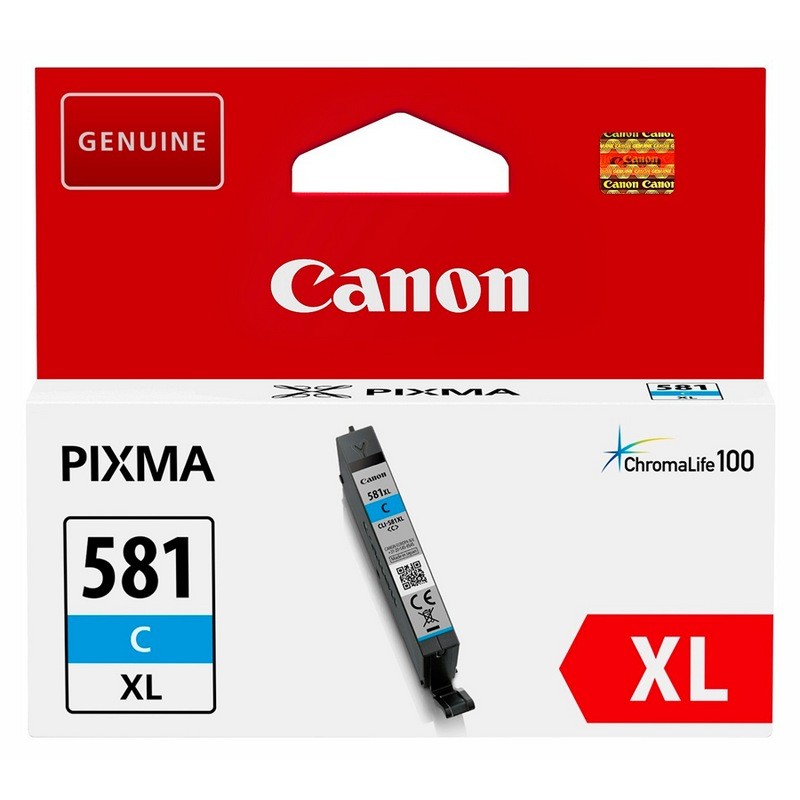 Canon CLI 581 XL C original blæk til Canon
